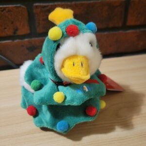 Aflac 2009 Holiday Duck Plush Toy